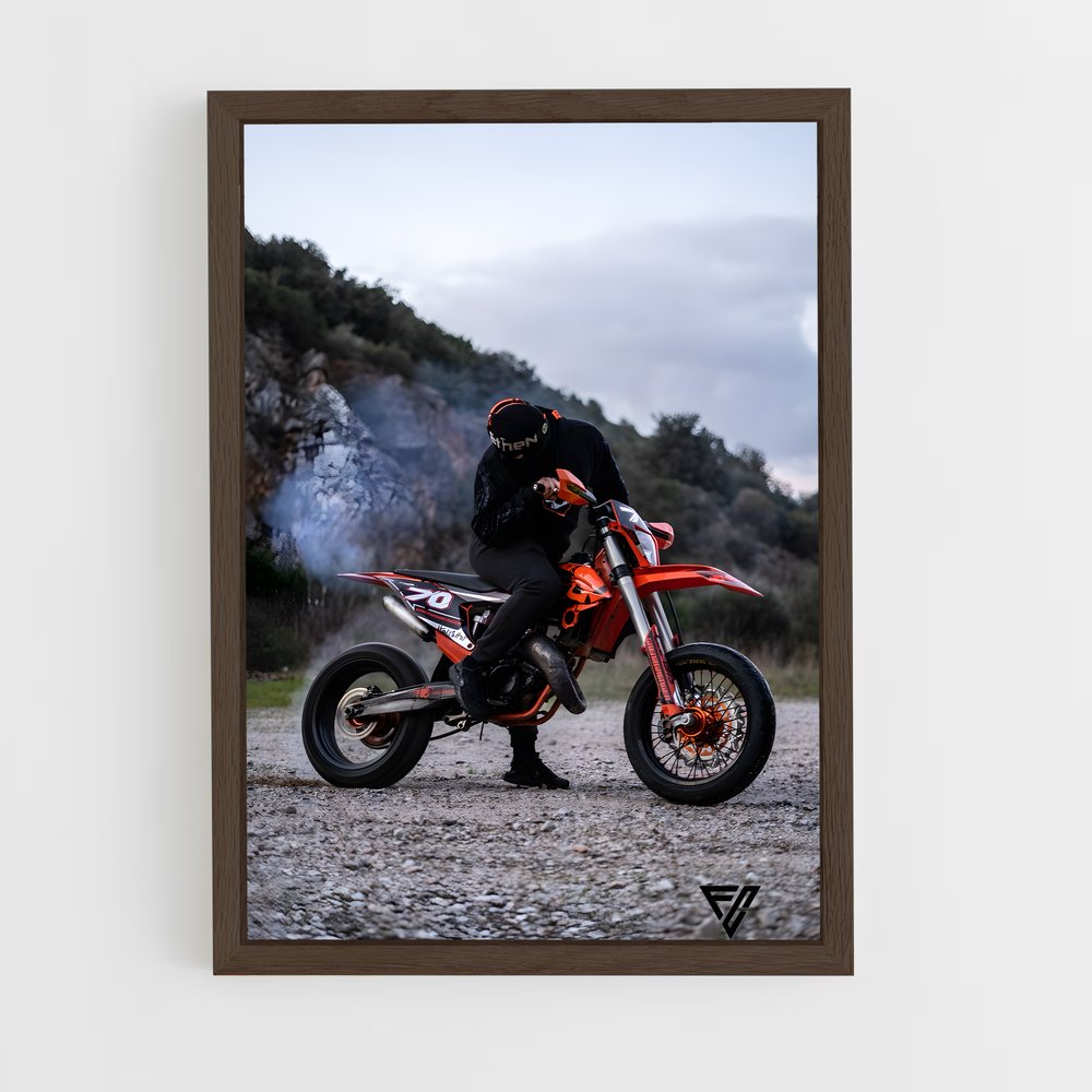 Poster sx splendide – affiche KTM Moto (vue 5)